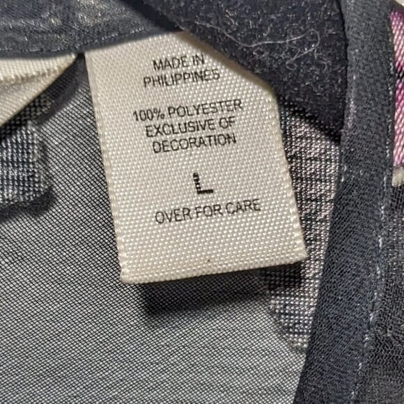 Vintage Victoria's Secret | Satin Leaf Applique Sheer Robe - Picture 4 of 7